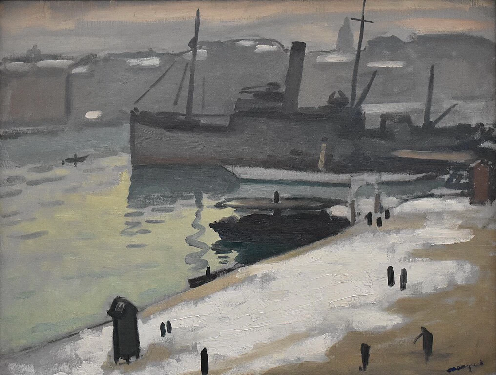 Albert Marquet - Il porto di Marsiglia, Musée des Beaux, Arts, Bordeaux